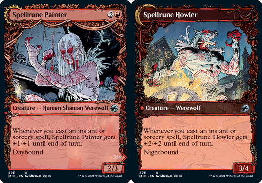 Spellrune Painter // Spellrune Howler - Foil - Showcase