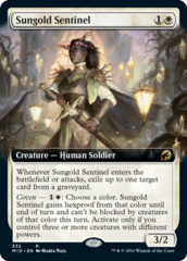 Sungold Sentinel - Extended Art