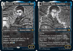 Dennick, Pious Apprentice // Dennick, Pious Apparition - Foil - Showcase