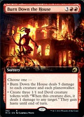 Burn Down the House - Foil - Extended Art