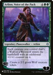 Arlinn, Voice of the Pack - The List