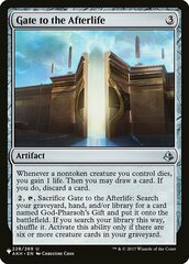 Gate to the Afterlife - The List