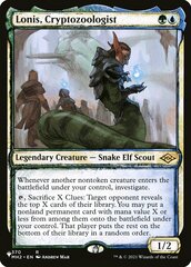 Lonis, Cryptozoologist - The List