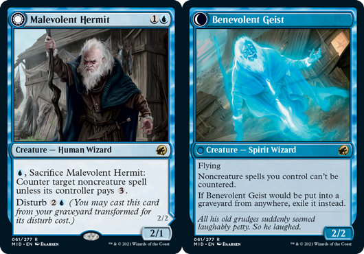 Malevolent Hermit // Benevolent Geist