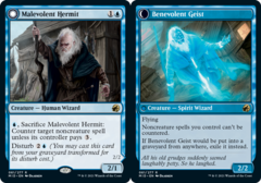 Malevolent Hermit // Benevolent Geist - Foil