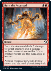 Burn the Accursed - Foil