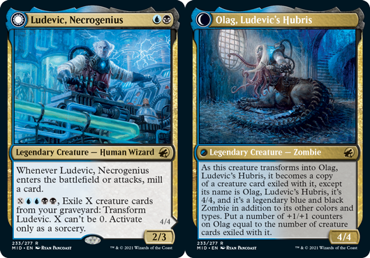 Ludevic, Necrogenius // Olag, Ludevics Hubris