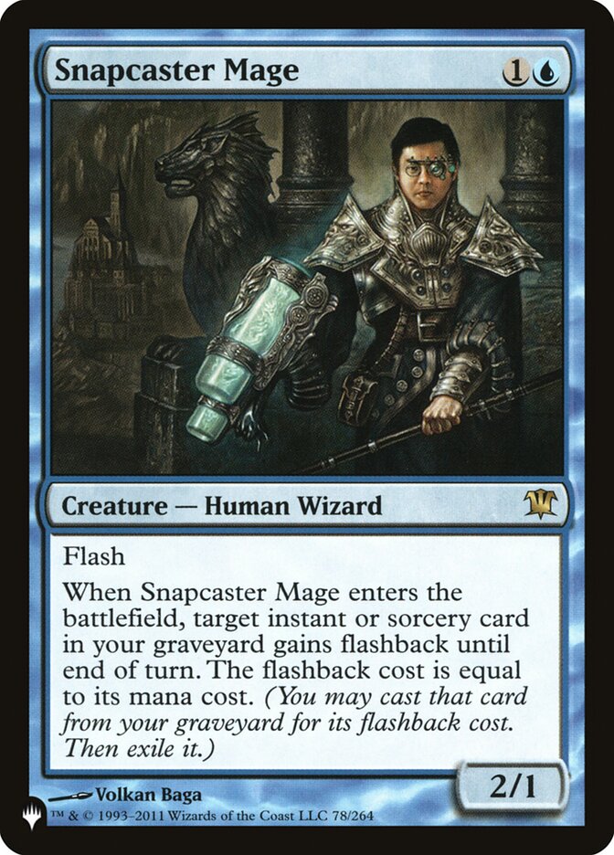 Snapcaster Mage - The List