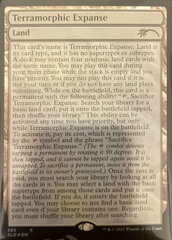 Terramorphic Expanse - Foil - Full Text Lands