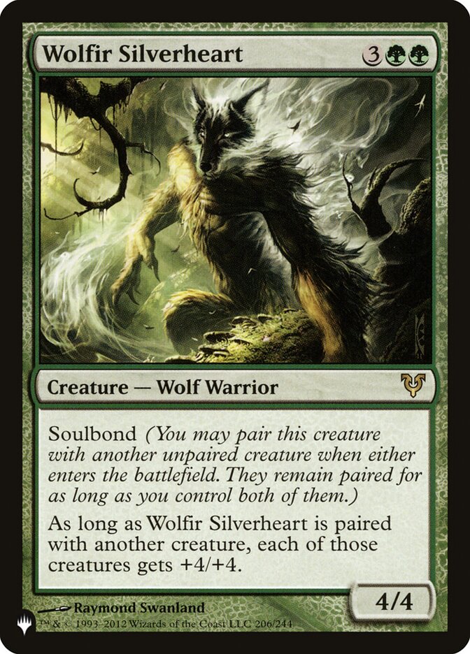 Wolfir Silverheart - The List