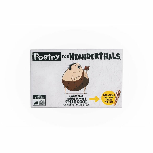 Poetry For Neanderthals