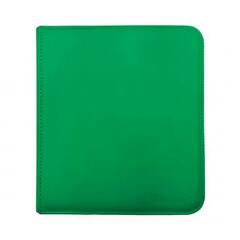 Ultra Pro 12-Pocket Zippered PRO-Binder - Green