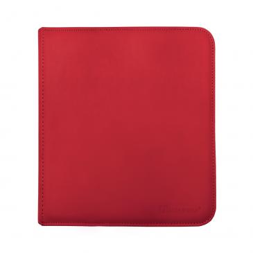 Ultra Pro 12-Pocket Zippered PRO-Binder - Red