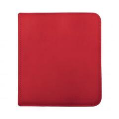 Ultra Pro 12-Pocket Zippered PRO-Binder - Red