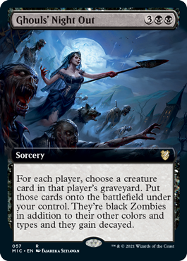 Ghouls Night Out - Extended Art