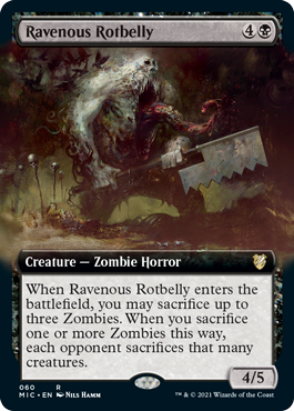 Ravenous Rotbelly - Extended Art