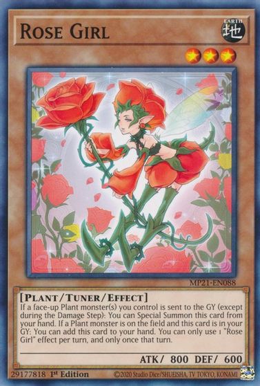 Rose Girl - MP21-EN088 - Common - 1st Edition