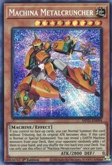 Machina Metalcruncher - MP21-EN094 - Prismatic Secret Rare - 1st Edition