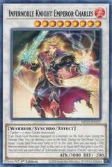 Infernoble Knight Emperor Charles - MP21-EN127 - Rare - 1st Edition