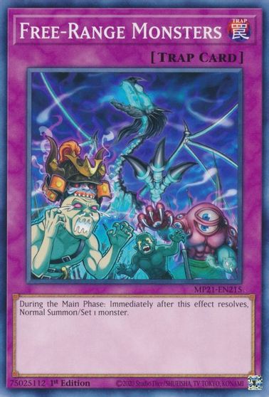 Free-Range Monsters - MP21-EN215 - Common - 1st Edition