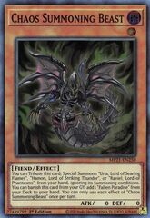 Chaos Summoning Beast - MP21-EN250 - Super Rare - 1st Edition