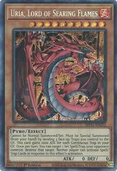 Uria, Lord of Searing Flames - MP21-EN252 - Prismatic Secret Rare - 1st Edition