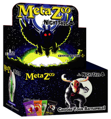 MetaZoo: Cryptid Nation - Nightfall 1st Edition Booster Box Display