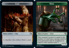 Clue (16) // Ooze (010) Double-sided Token - Foil