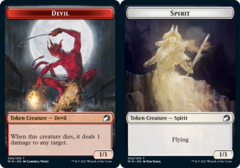 Spirit (002) // Devil (006) Double-sided Token - Foil