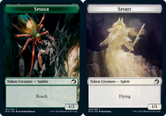 Spirit (002) // Spider (011) Double-sided Token - Foil