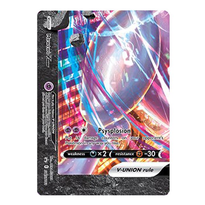 Mewtwo V-Union - SWSH161 - SWSH Black Star Promos