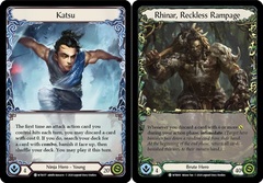 Katsu // Rhinar, Reckless Rampage - Unlimited Edition