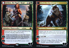 Arlinn, the Pack's Hope // Arlinn, the Moon's Fury - Foil - Prerelease Promo