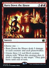 Burn Down the House - Foil