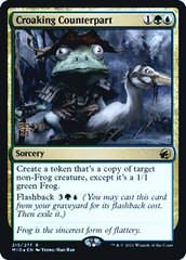 Croaking Counterpart - Foil