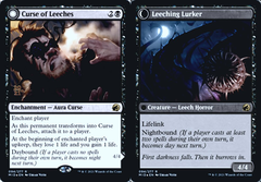 Curse of Leeches // Leeching Lurker - Foil - Prerelease Promo