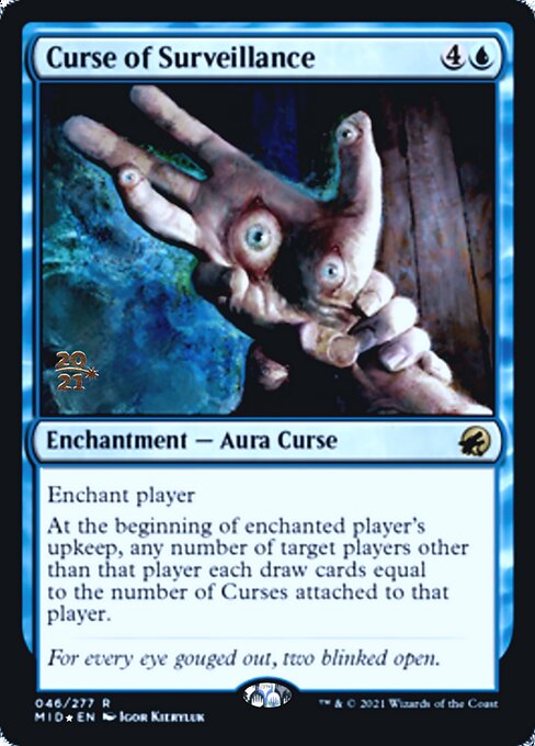 Curse of Surveillance - Foil - Prerelease Promo