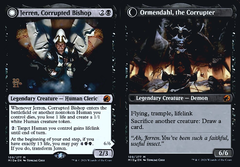 Jerren, Corrupted Bishop // Ormendahl, the Corrupter - Foil - Prerelease Promo