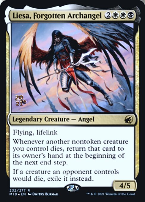 Liesa, Forgotten Archangel - Foil - Prerelease Promo