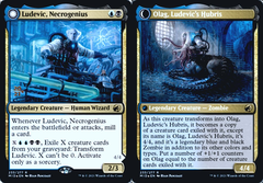 Ludevic, Necrogenius // Olag, Ludevic's Hubris - Foil - Prerelease Promo