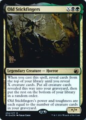 Old Stickfingers - Foil - Prerelease Promo