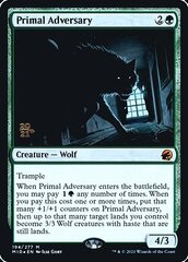 Primal Adversary - Foil - Prerelease Promo