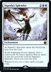 Sigarda's Splendor - Foil - Prerelease Promo