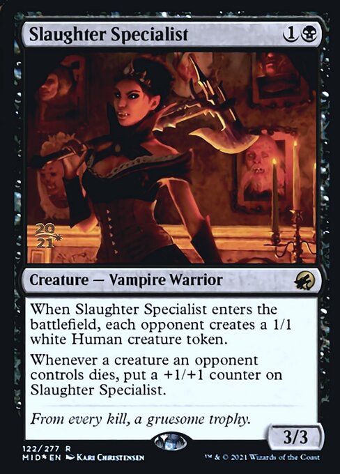 Slaughter Specialist - Foil - Prerelease Promo