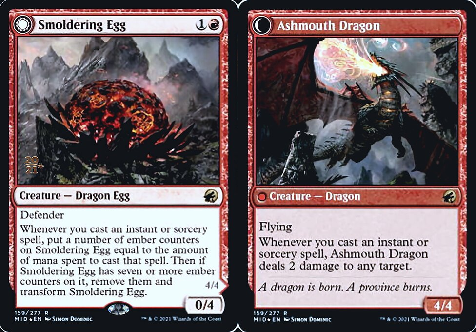 Smoldering Egg - Prerelease Foil