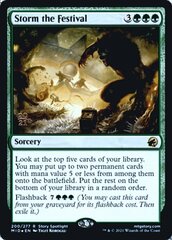 Storm the Festival - Foil - Prerelease Promo