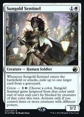 Sungold Sentinel - Foil - Prerelease Promo