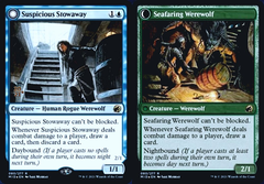 Suspicious Stowaway // Seafaring Werewolf - Foil - Prerelease Promo