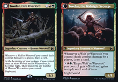 Tovolar, Dire Overlord // Tovolar, the Midnight Scourge - Foil - Prerelease Promo