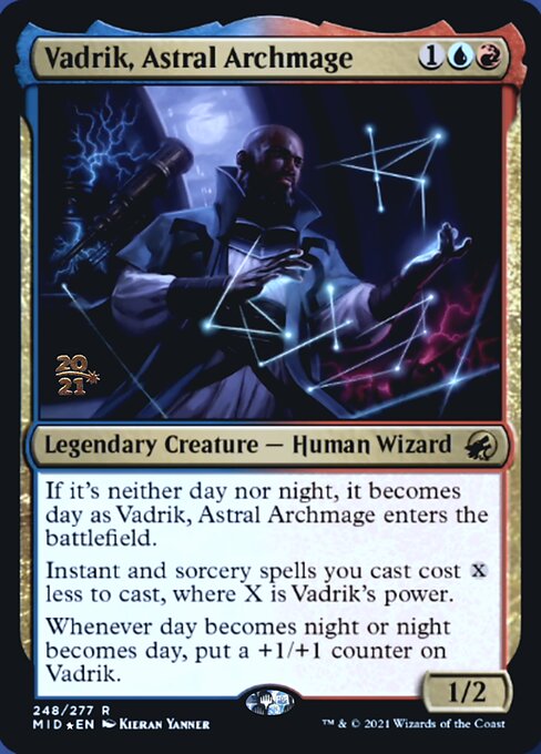 Vadrik, Astral Archmage - Foil - Prerelease Promo Vadrik, Astral Archmage - Foil - Prerelease Promo
